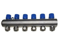 Kalde Kendinden Vanalı Kollektör (6'lı) 1'' Mavi